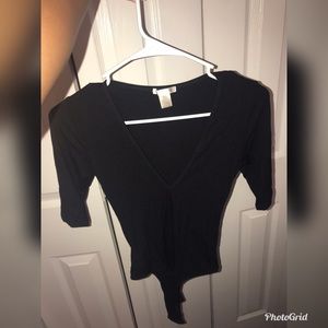 Deep V Bodysuit